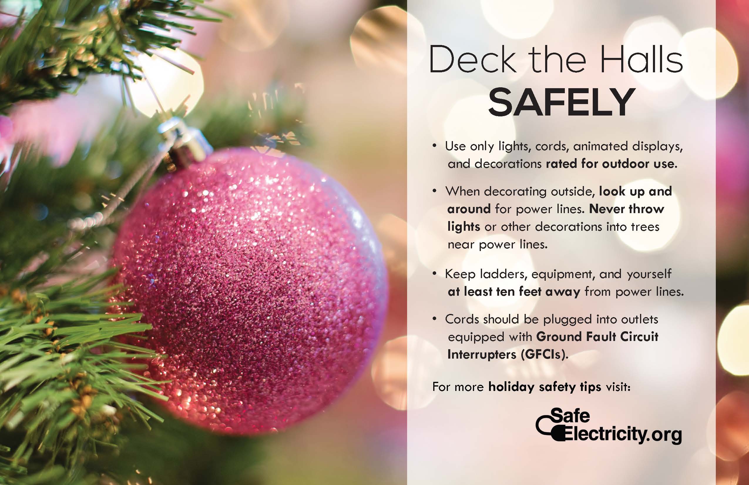 Deck the Halls Safely