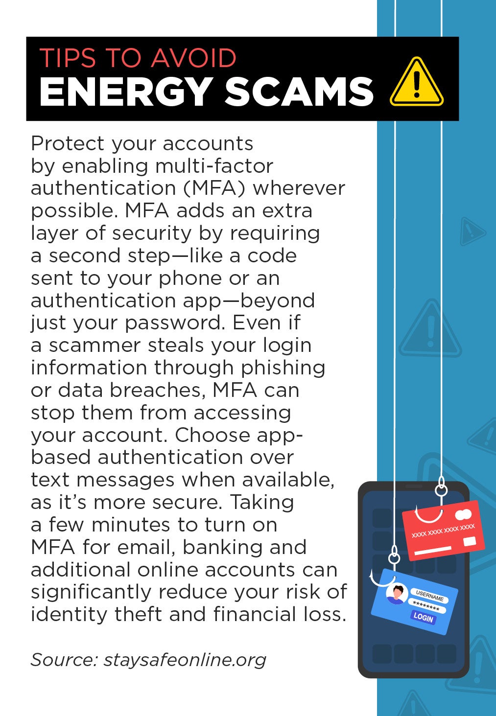 Scam tip of the month