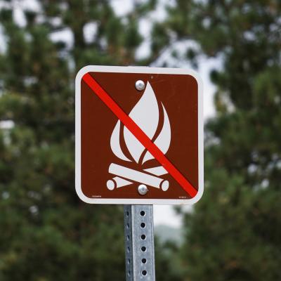 No Burning Sign